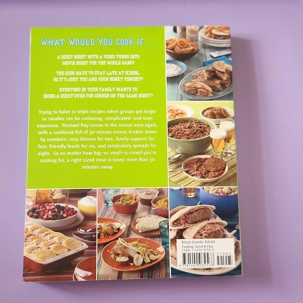Rachel Ray 2, 4, 6, 8 great meals for couples or crowds - Picture 2 of 7